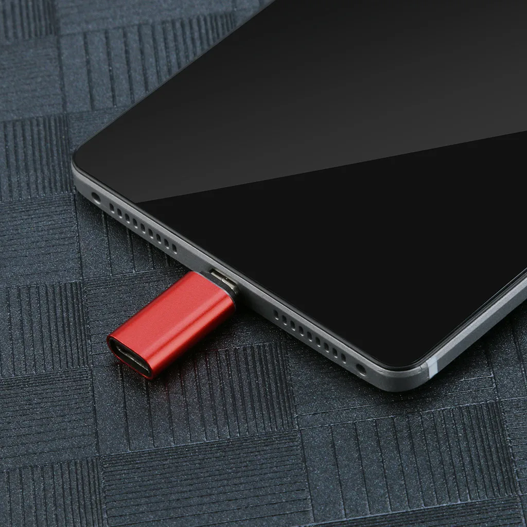 Micro USB 2 0 Type B папа к 3 1 C Женский адаптер для зарядки данных 12 21|Переходники и