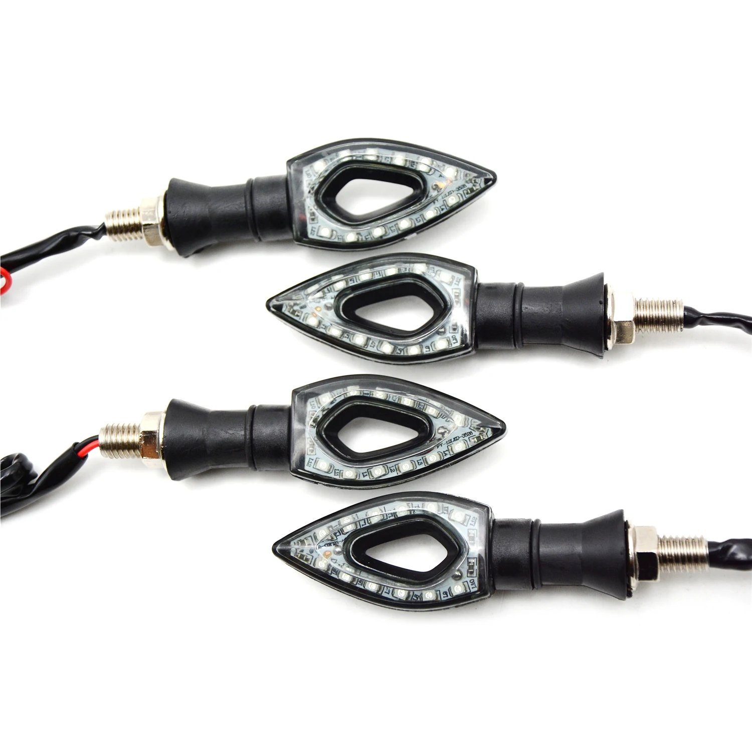 2 шт. указатели поворота для мотоцикла YAMAHA R1 2004 2005 2006 KAWASAKI Z1000 Z800 Z750| |
