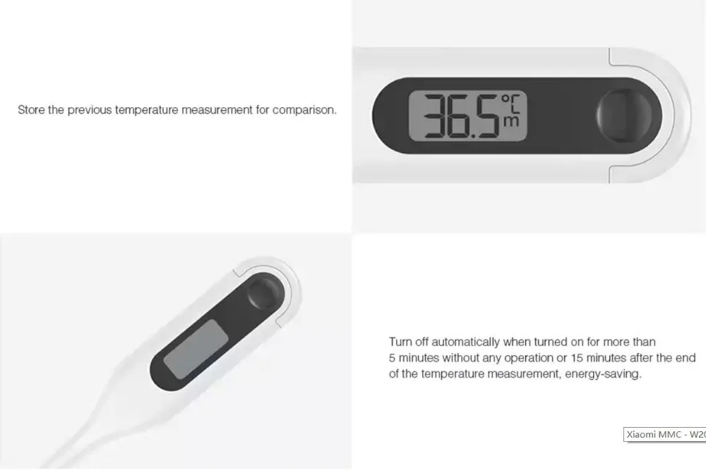 Xiaomi Miaomiaoce цифровой медицинский термометр для детей взрослых Рот подмышек температура клиническое Обнаружение безопасный xiomi H20