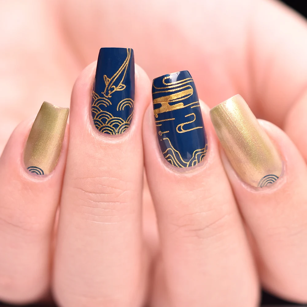 Набор маникюрных штампов KADS для самостоятельной сборки китайские пластины