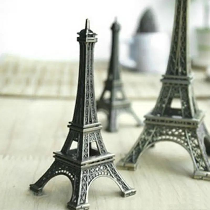 Статуэтка из сплава с бронзовым тоном Парижская Эйфелева башня 25 см 13 1x #213|decorative