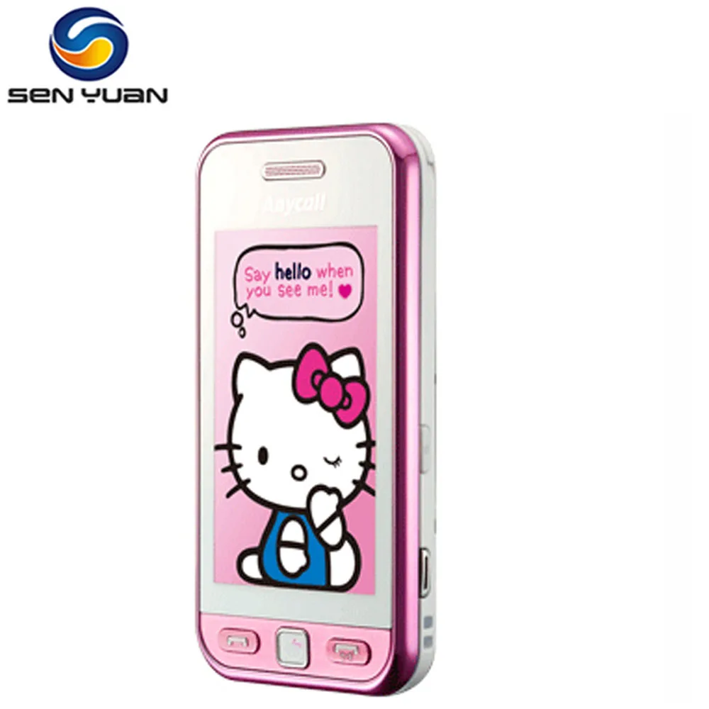 Оригинальные разблокированные сотовые телефоны Samsung S5230 мобильный телефон