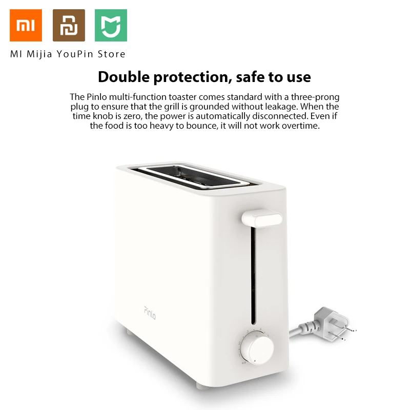 Xiaomi Mijia Pinlo мини-тостер электрический тостер для хлеба из нержавеющей стали хлебопечка машина для Breakfas
