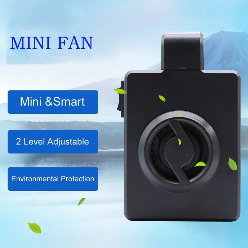 

Aquarium MINI Hang on style Cooling Fan UP Crab Aqua For 45cm Plant Fish Tanks Accessories