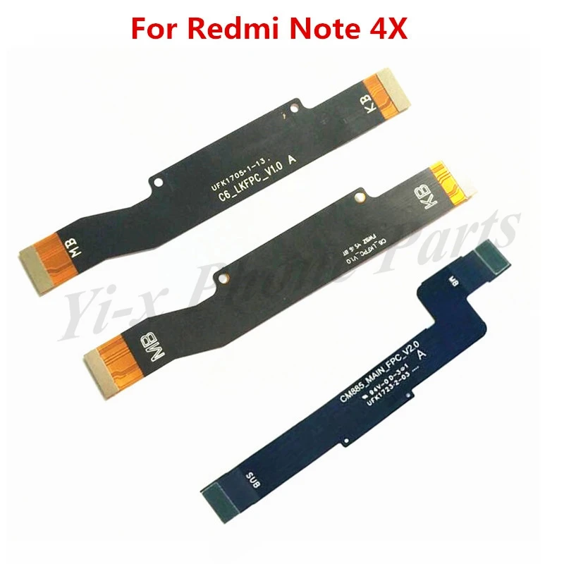 Материнская плата для Xiaomi Redmi Note 4x с гибким кабелем подключения к xiaomi 4X MTK Helio X20|flex
