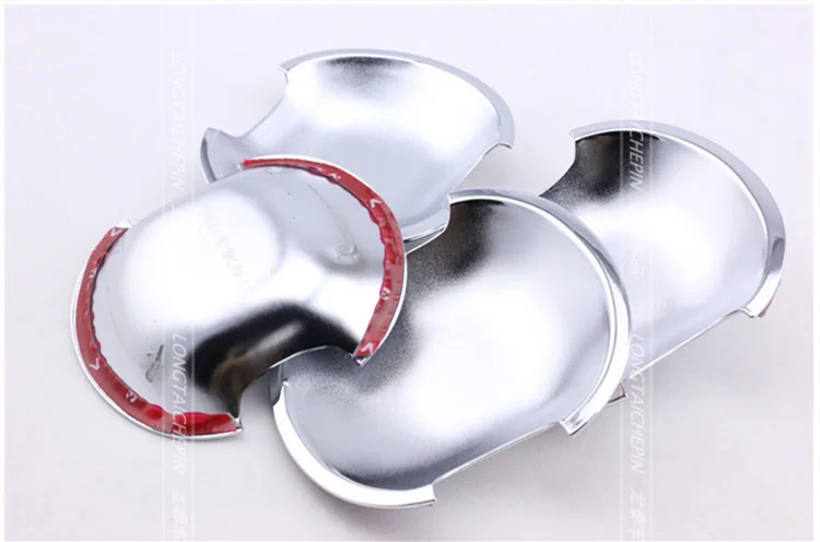 FUNDUOO для Suzuki Splash 2008 2018 Хромированная ручка двери автомобиля + крышка чаши отделка