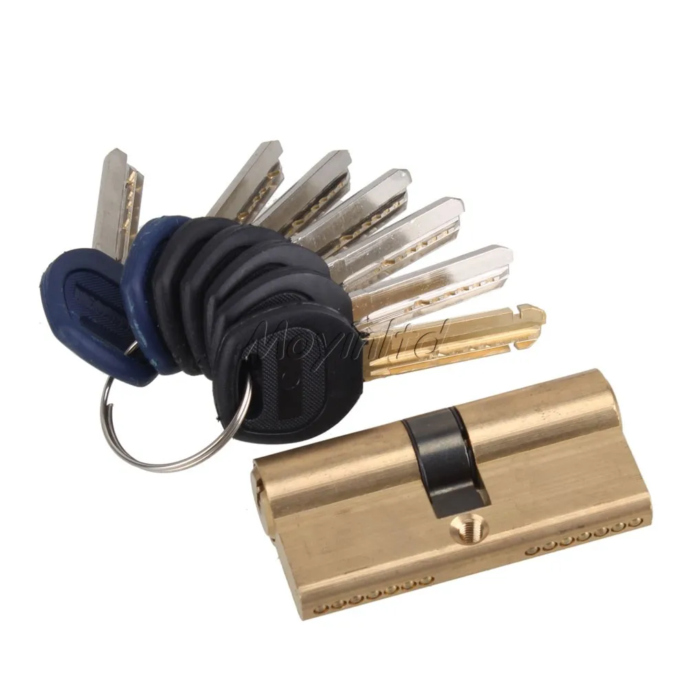 Цилиндр блокировки из твердой латуни Европейский профиль указатель поворота