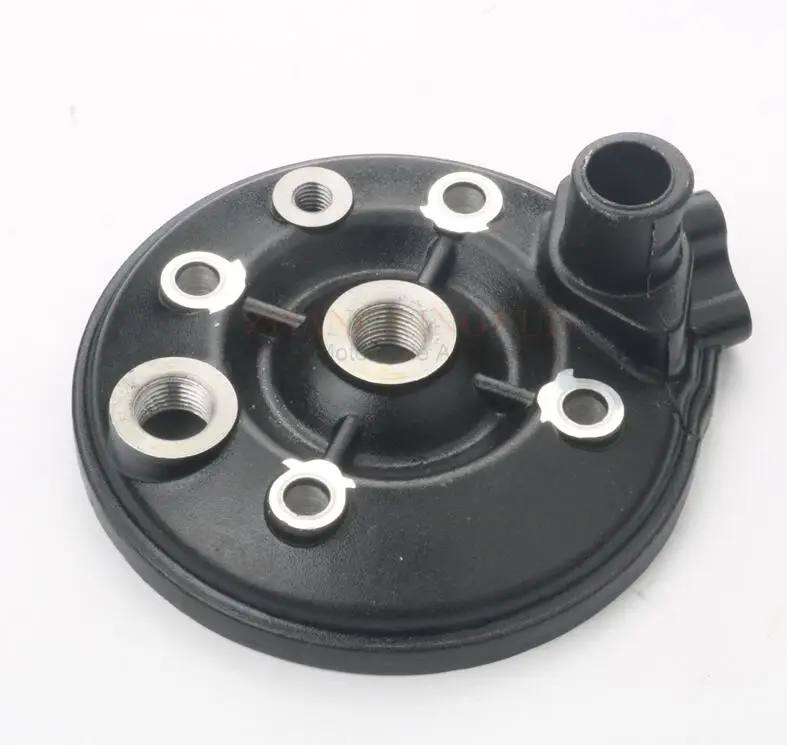 Cylinder head cover 90cc 49 мм Большой Диаметр цилиндра комплект и высокое качество коленчатого вала для peugeot XP6-Enduro 50 NK7 XP7 XPS Street EVO XR6 XR7 50cc AM6 2T - Цвет: Cylinder head cover