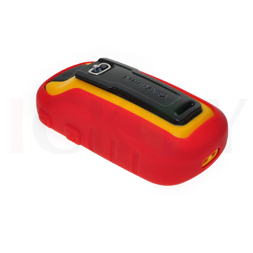 Защитный силиконовый резиновый красный чехол + Черный Съемный кольцевой шейный