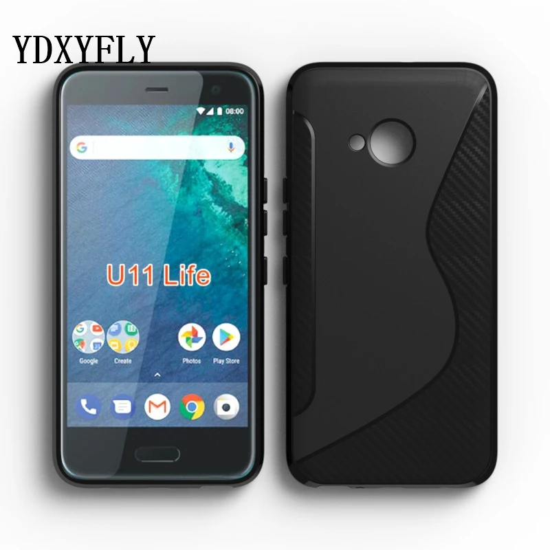 Простая Гибкая S линии TPU Матовая задняя крышка для HTC u11 жизни E66 один x10