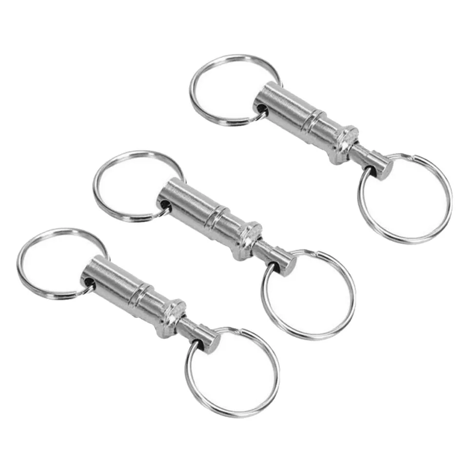 1 шт. брелок для ключей из нержавеющей стали 8 5 2 см|quick release keychain|key ring detachablekey |
