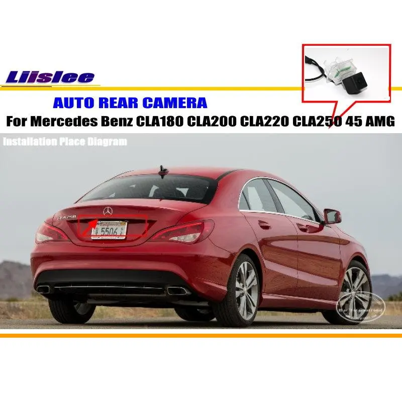 Автомобильная камера заднего вида для Mercedes Benz CLA180 CLA200 CLA220 CLA250 45 NTST PAL OEM|Камеры