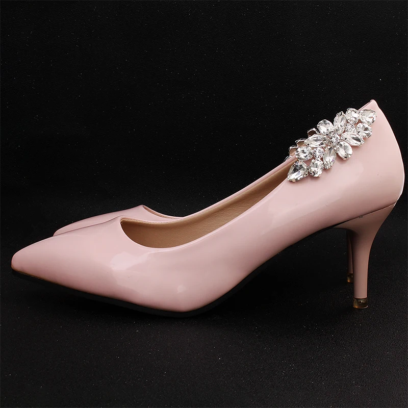 Miallo Fashion Rhinestone Wedding Women Shoes Clips Bridal Shoe Buckle for High Heels Jewelry Accessories | Украшения и