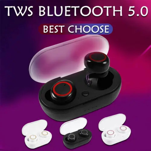 Беспроводные наушники TWS Mini True Bluetooth 5 0 стерео в ухо гарнитура|Наушники и