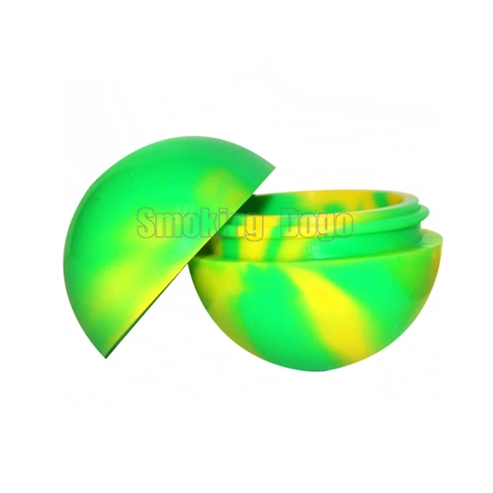 Антипригарные силиконовые банки в форме шара Dogo для курения контейнер воска Dab