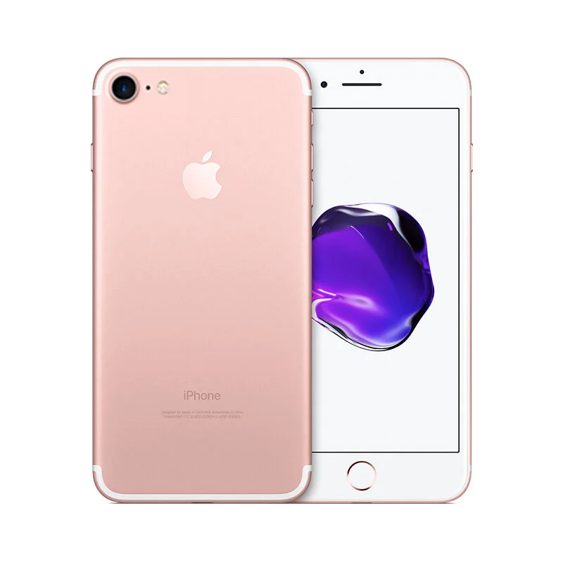 Usediphone 7 rose Разблокированный используемый Apple iPhone 7/iPhone 7 Plus четырехъядерный мобильный телефон 12,0 МП камера 32G/128G Rom IOS отпечатков пальцев Смартфон - Цвет: Usediphone 7 rose