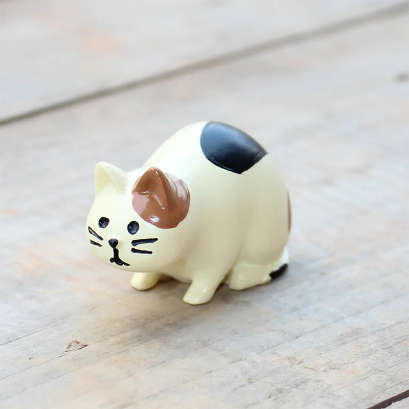 Миниатюрные фигурки кошек Zakka Япония декорация для дома мини сказочный сад