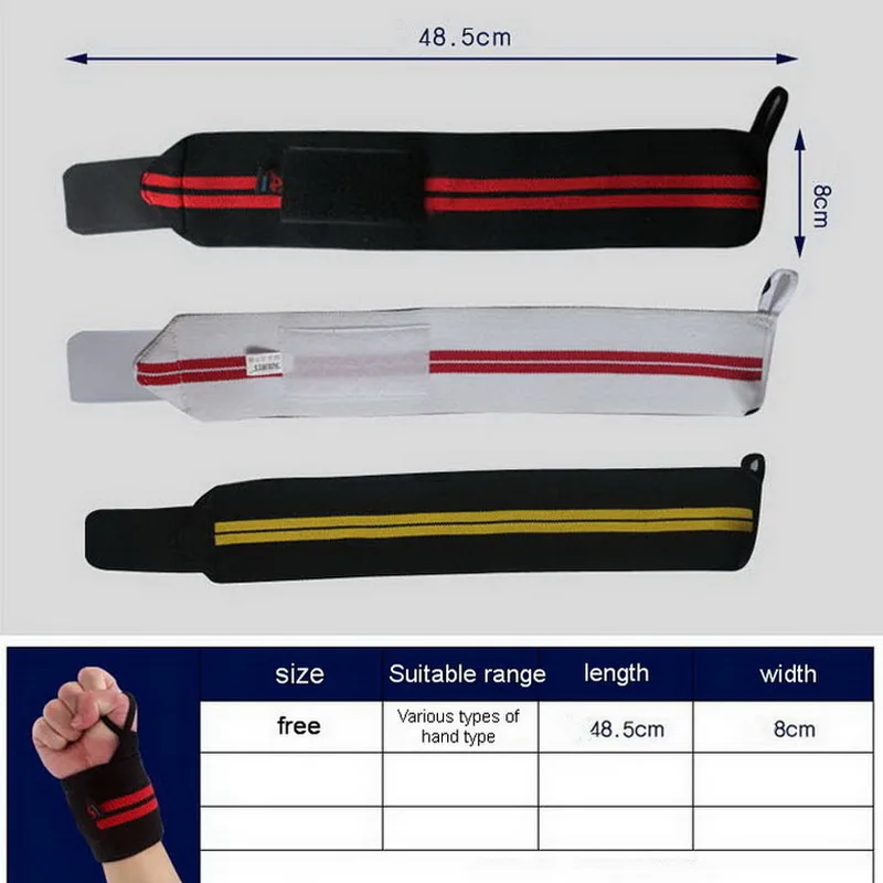 AOLIKES 1 пара планшетов для спортивных тренировок ремешки поддержки запястья