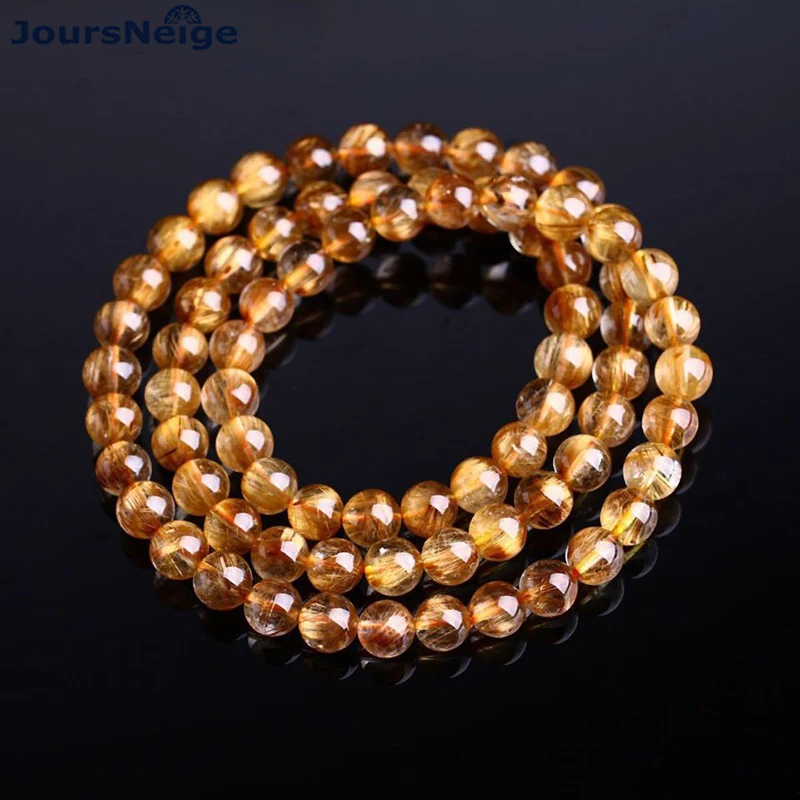 Оптовая продажа браслеты из натуральной меди с кристаллами для волос 108 бусин