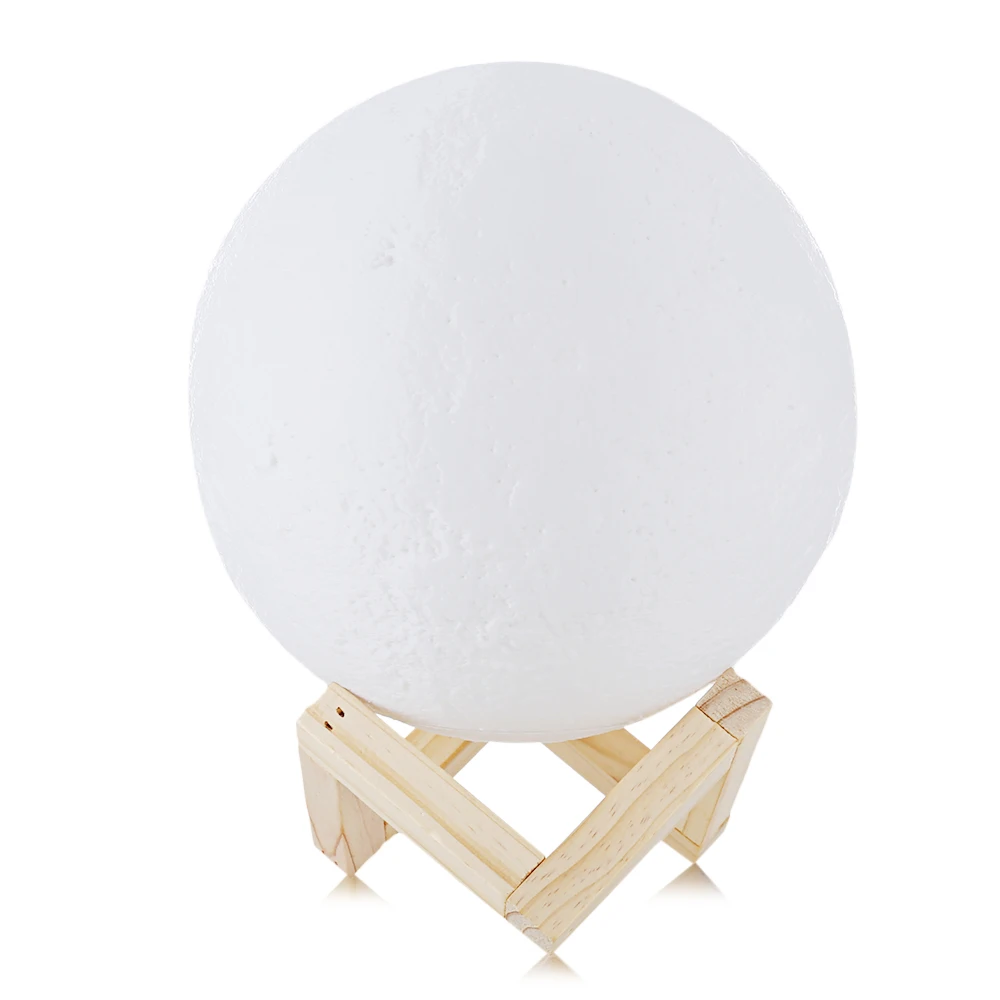 

Rechargeable New Dropship 3D Print Moon Lamp Change Touch USB Led Night Light Home Decor Creative Gift New Year Home Decor