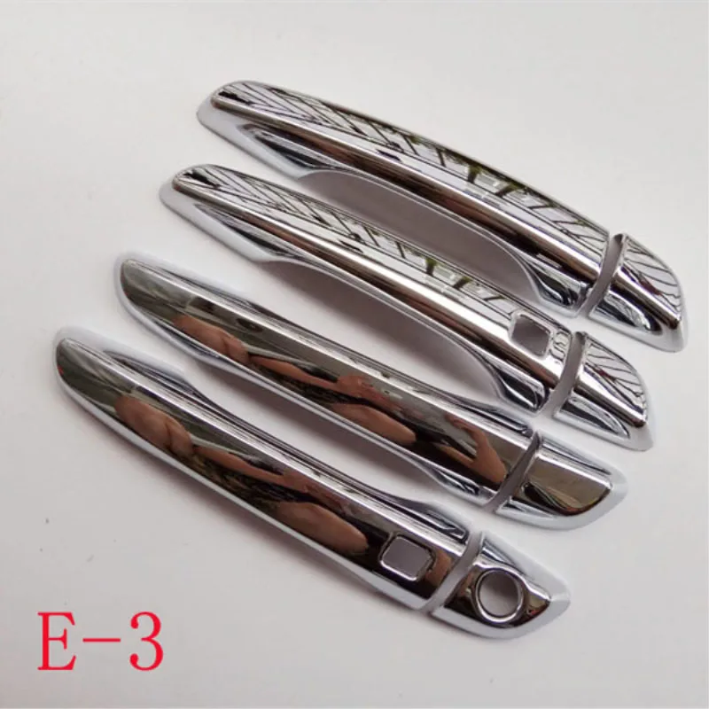 Car Door Handle Decoration Cover For Hyundai New Accent 2018 Chrome Styling Stickers Auto Accessories 8Pcs | Автомобили и