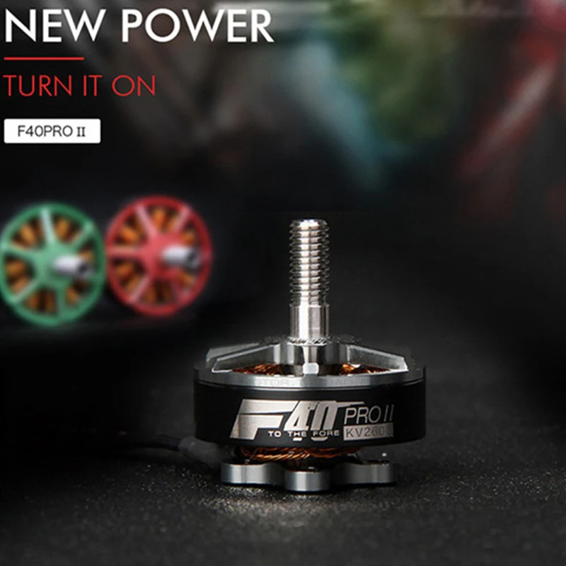 Т Мотор F40 PRO II 1600KV/2400KV/2600KV FPV бесщеточный Электрический мотор водонепроницаемый