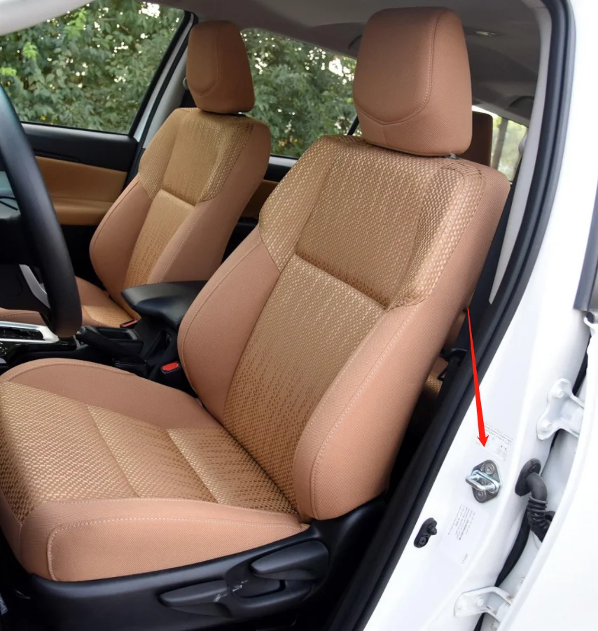 4 шт. Защитная крышка из нержавеющей стали с замком и пряжкой для honda HRV HR-V BR-V BRV 2014