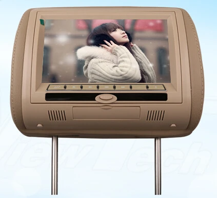 Бесплатная доставка 2x 7 дюймовая Автомобильная цифровая панель dvd на подголовник