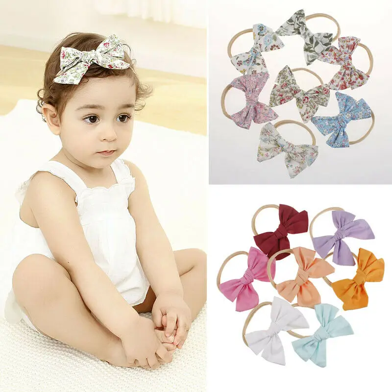 2019 Новинка детский малышовый комплект для маленьких девочек повязка на голову с