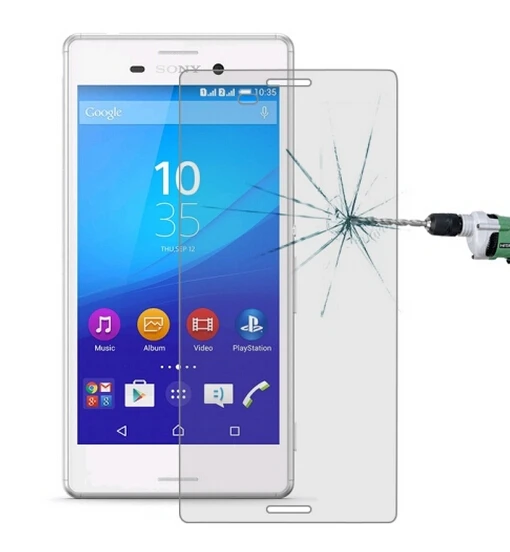 0 3 мм 2.5D Закаленное стекло протектор экрана для Sony Xperia M4 Aqua E2303 E2353 E2306 E2333 E2363 E2312 Guard