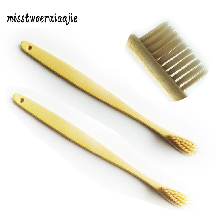 Natural bamboo toothbrush small soft bristle brush Children Toothbrush oral hygiene tooth green wooden tongue scraper | Красота и