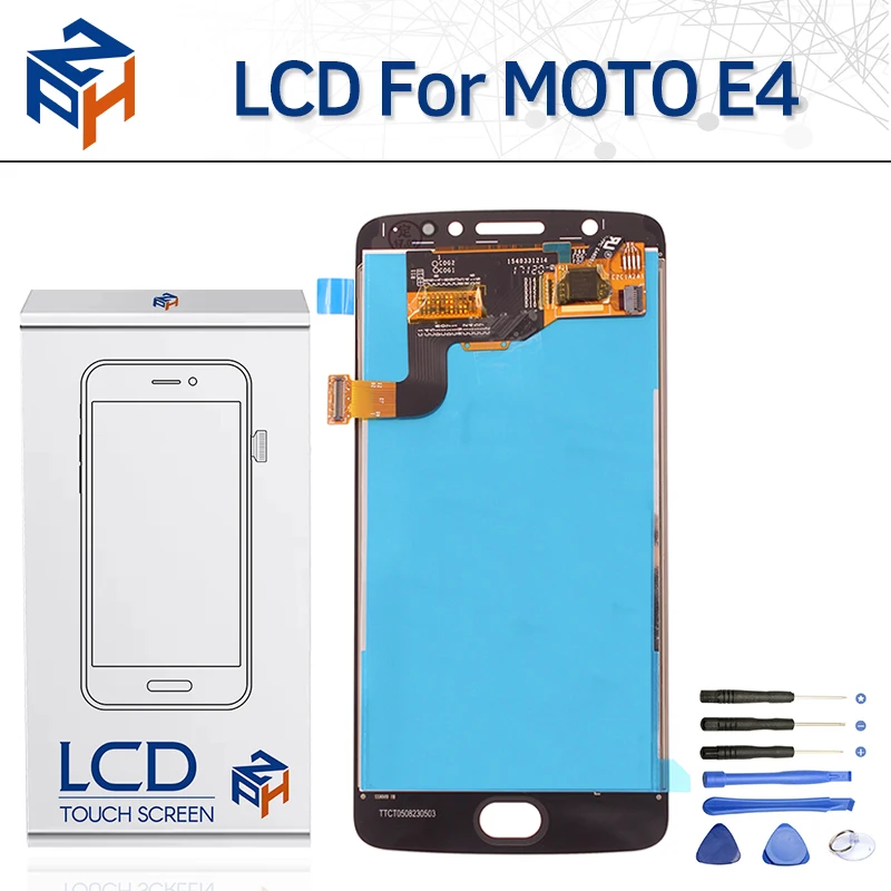 Для Motorola Moto E4 ЖК-дисплей Дисплей XT1763 XT1762 XT1772 Сенсорный экран Панель планшета