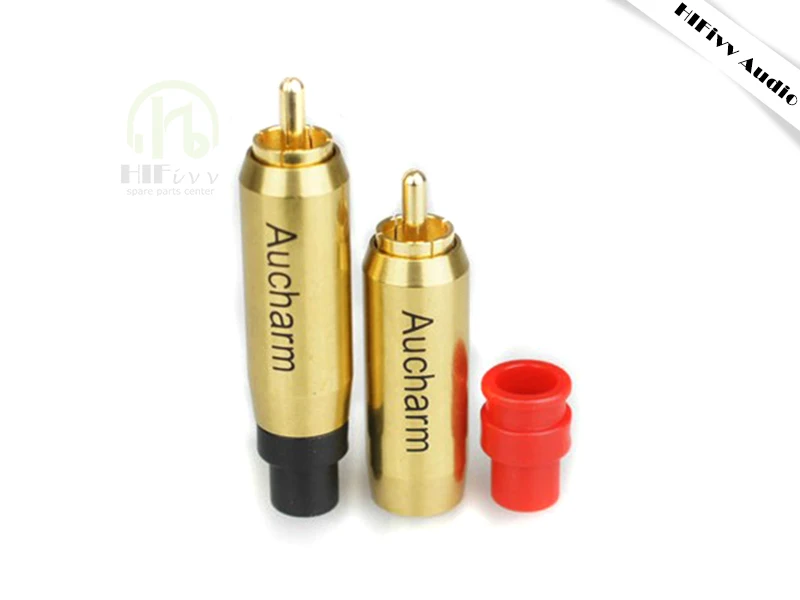 Hi Fi усилитель аудиокабеля Hifivv разъем RCA из чистой меди кабель аудиосигнала