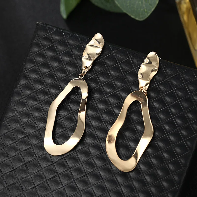 Простые неправильной формы Metsl серьги в богемном стиле Висячие для женщин Бохо