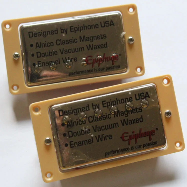 

Original 57CH Classic PAF Humbucker Pickups With pickupguard ( black or cream and screw)