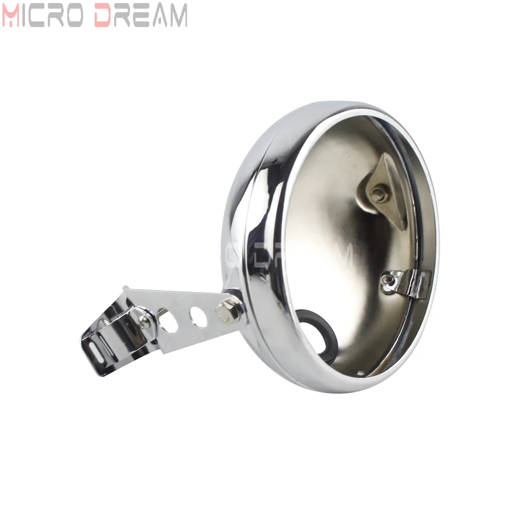 Хромированный мотоцикл 7 дюймов светодиодные фары корпус кронштейн для Harley Sportster