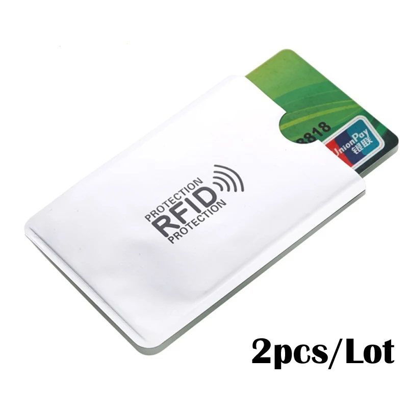5 шт. Противоугонный Rfid кредитный держатель для карт банк Id карта Обложка держатель ID защитный чехол портативный визитница безопасность