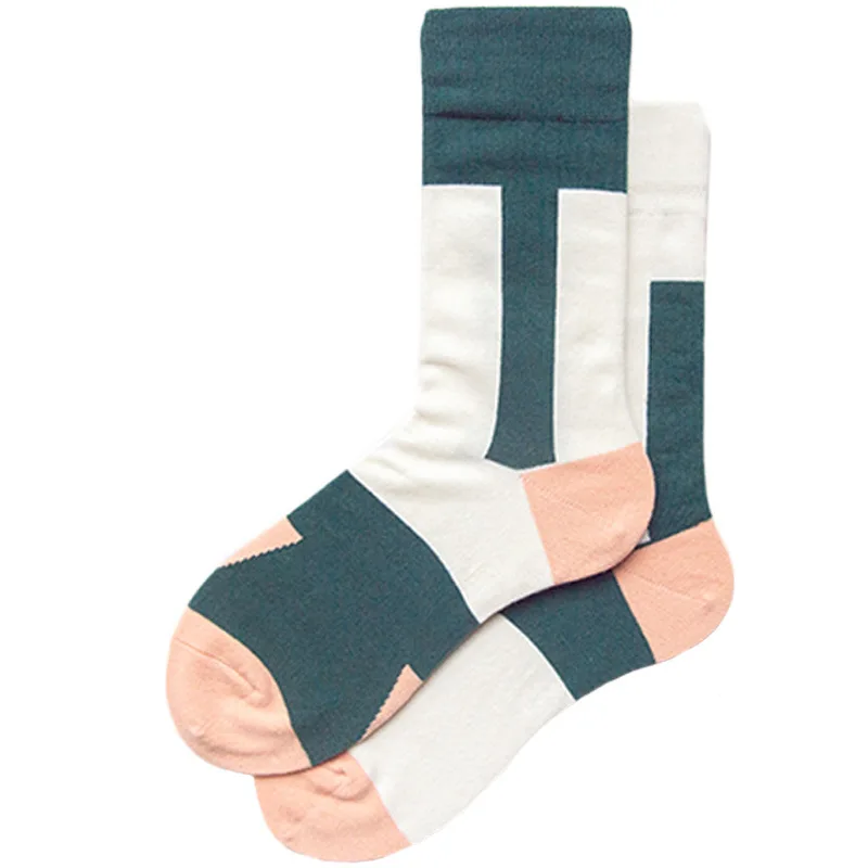 Мужские Носки Happy женские носки в полоску мужские из чесаного хлопка Calcetines