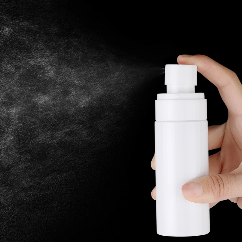 White 80ml/100ml/120ml/150ml 24Pcs Empty Spray Pump PET Bottle Fine Mist Refillable Bottles Toner Travel Mini Perfume |