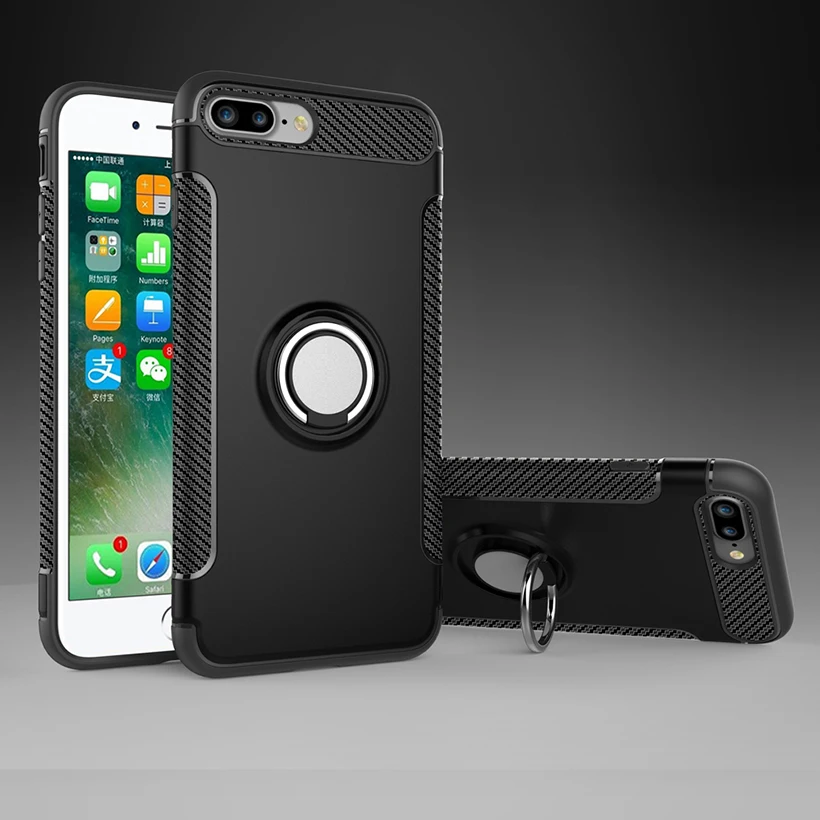 Akabeila чехол для iPhone 11 Pro Max чехол палец кольцо магнитные наклейки для авто протектор для iPhone 6S 7 8 Plus X XR XS MAX чехол бампер для iPhone 7plus
