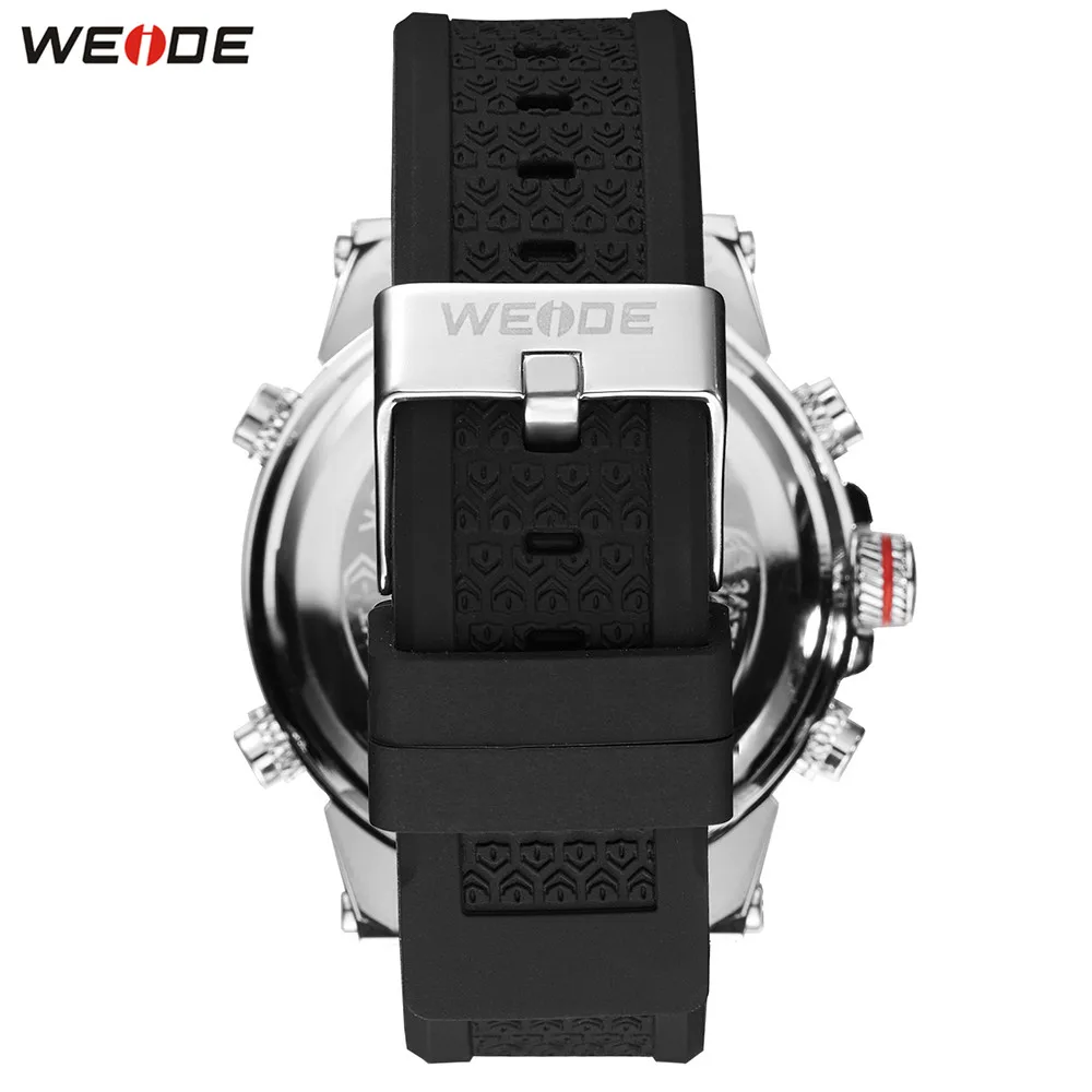 Оригинальные модные часы WEIDE мужские спортивные Цифровые кварцевые светодиодные