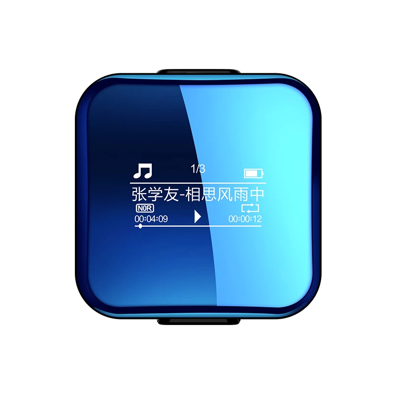 Yescool X1 8 Гб Bluetooth MP3 плеер hifi без потерь спортивный музыкальный плеер мини диктофон для бега walkman с зажимом и повязкой на руку