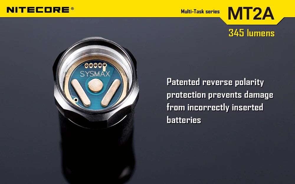 Nitecore MT2A фонарик CREE XP-G R5 светодиодный 3 режима фонарик 280 люмен Мини СВЕТОДИОДНЫЙ Фонарь Nitecore фонарик без батареи