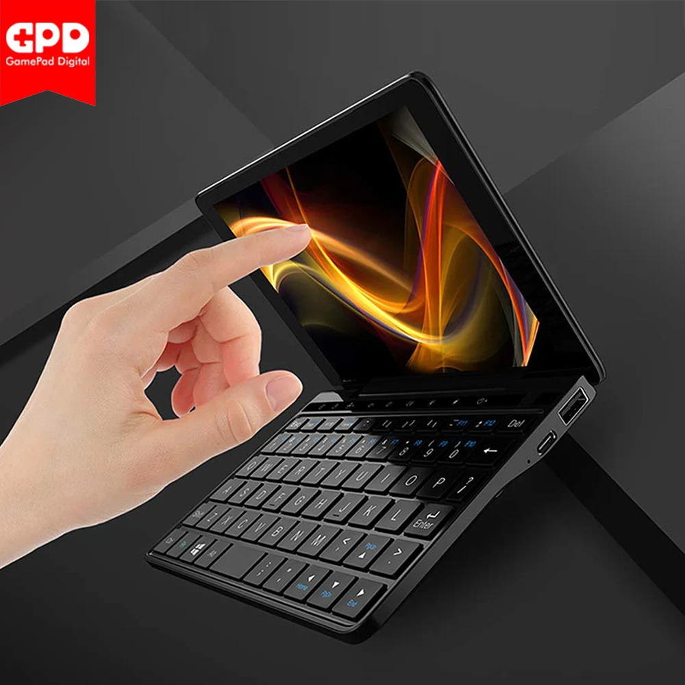 GPD Pocket2 Pocket 2 Янтарный черный 7 дюймов сенсорный экран мини ноутбук UMPC процессор Intel Celeron процессор 3965Y 8 ГБ/128 ГБ