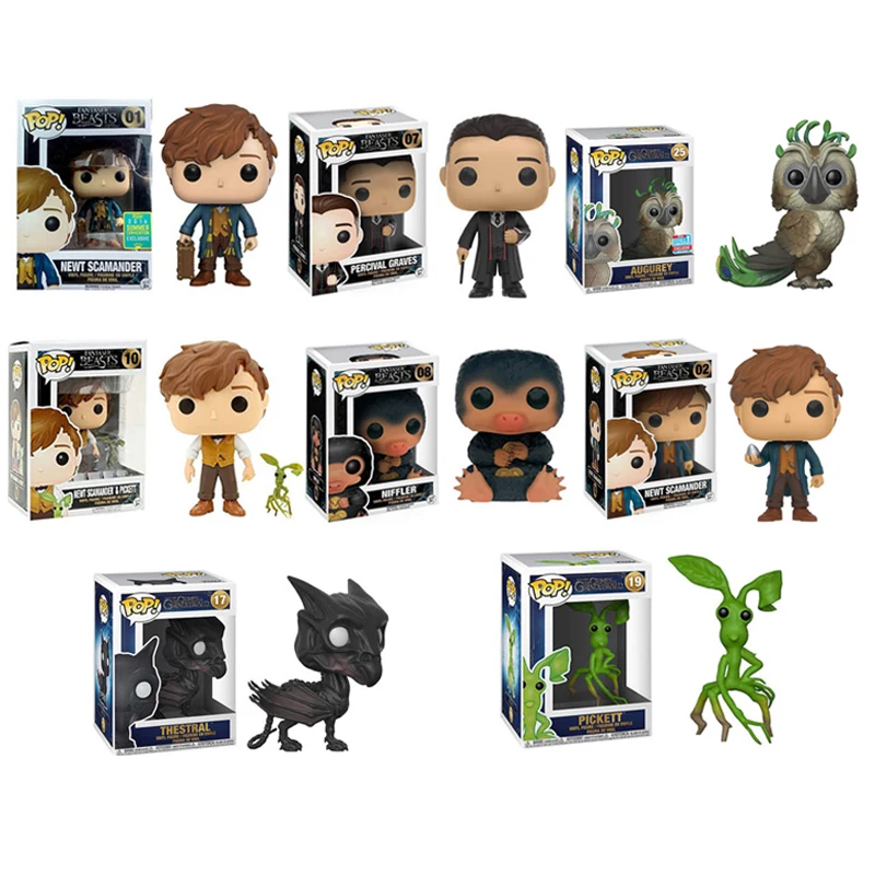 Funko pop Фантастические звери где их найти Виниловая фигурка Коллекционная модель