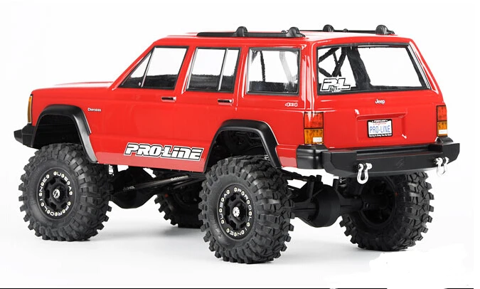 Новинка колесная база в масштабе 1/10 300 мм гусеничный автомобиль Rock RC прозрачный