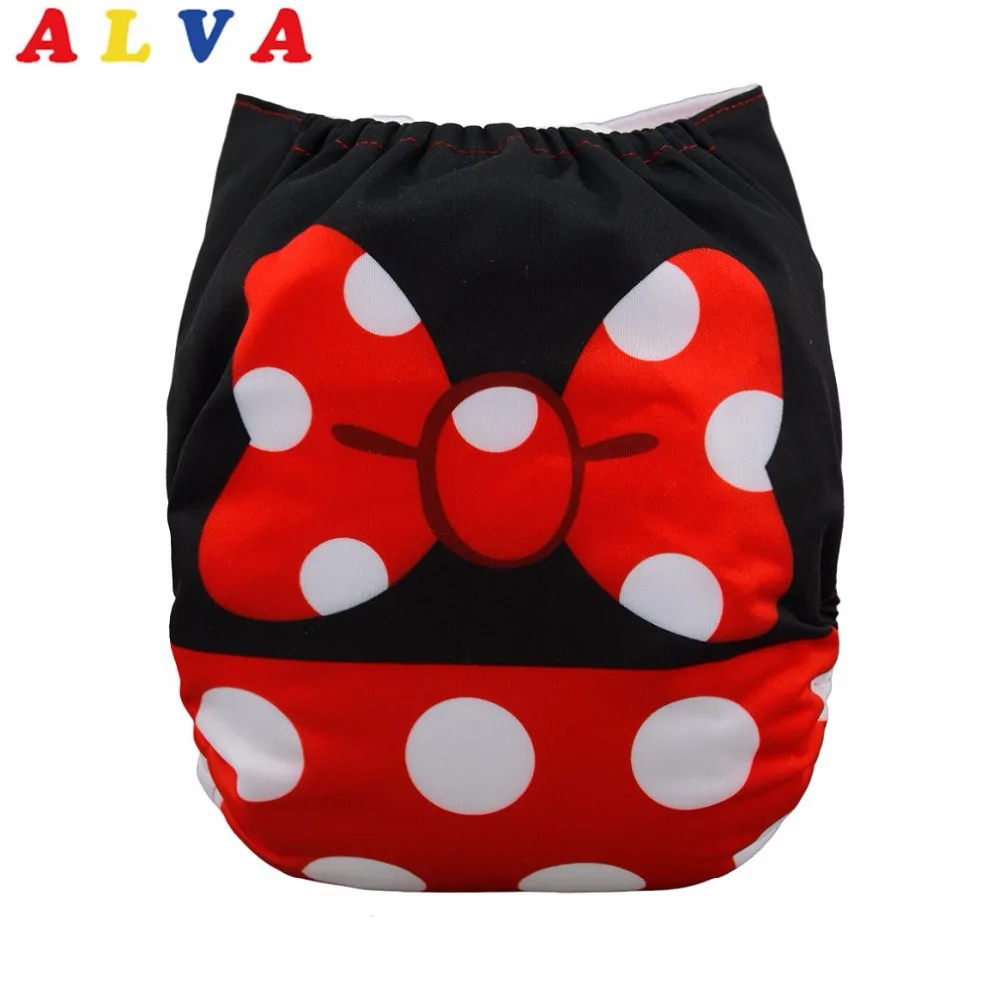 Новое поступление детские тканевые карманные подгузники Alva с 1 вставкой из