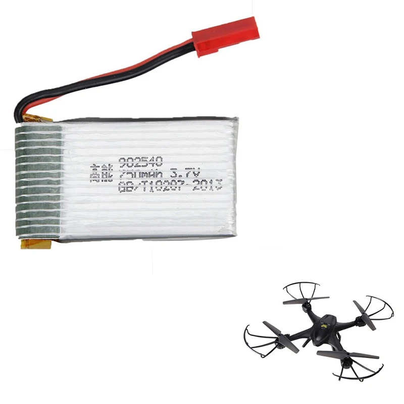 MAHA 2x3 7 V 750mAh Lipo батарея для MJX RC Quadcopter X200 X300C X400 X500 X800|battery for|battery battery batterybattery lipo |