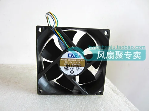 Бесплатная доставка 12 см В 0 20 А Новый Оригинальный AVC DS12025B12EP004 4 игольный ШИМ