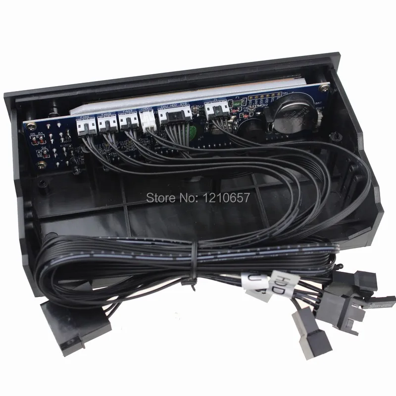 Устройство для контроля температуры процессора с ЖК панелью 5 25 дюйма 1 шт.|control panel